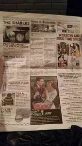 Cahoots menu